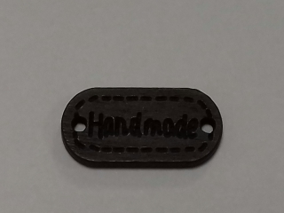 Hand Made 23x11mm hnědá