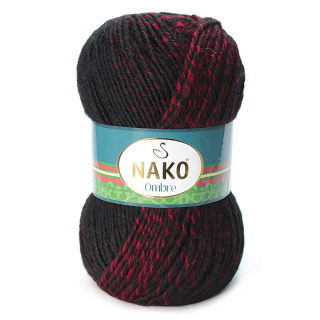 Ombre 20312 karmínová + bordo - skladem 3ks