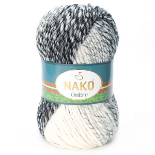 Ombre 20313 černá + máslová