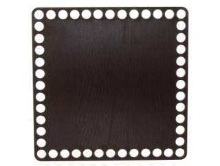 Dno čtverec 17cm wenge