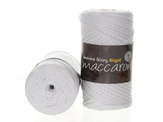 Cord Abigail 3mm 401 bílá