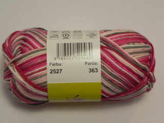 Camila Natural Multicolor 2527 šedo růžovo bílá