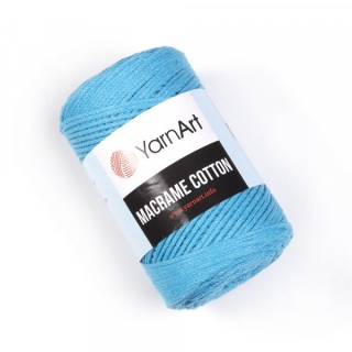 Macrame Cotton 763 tyrkysová