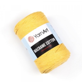 Macrame Cotton 764 tmavší žlutá 