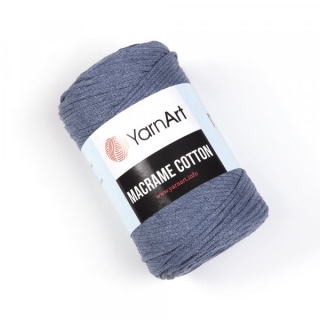 Macrame Cotton 761 modrošedá