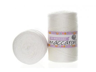 PP Macrame 2mm 01 bílá - skladem 1ks