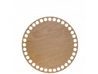 Dno 15cm kruh dub