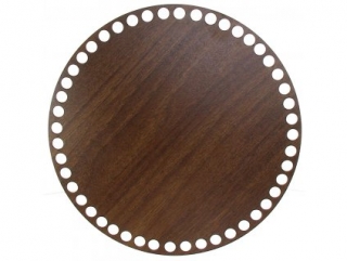 Dno 20cm kruh walnut