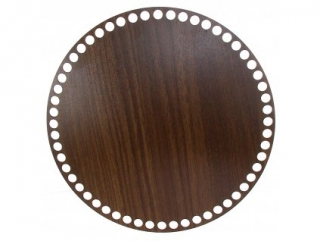 Dno 25cm kruh walnut