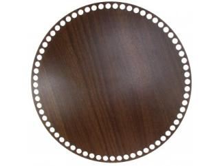 Dno 30cm kruh walnut