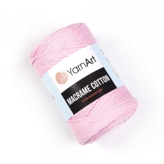 Macrame Cotton 762 světle růžová