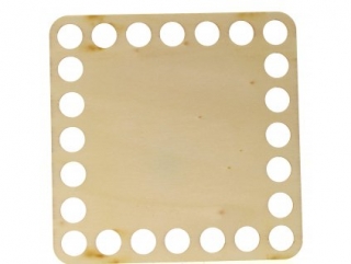 Dno čtverec 10cm topol
