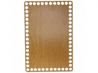 Dno obdélník 24x16 dub