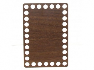 Dno obdélník 15x10cm walnut