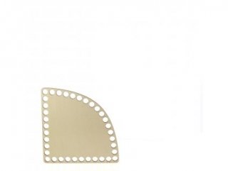 Dno rohové 15cm topol