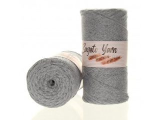 Cotton Macrame Large 3mm 101 světle šedá
