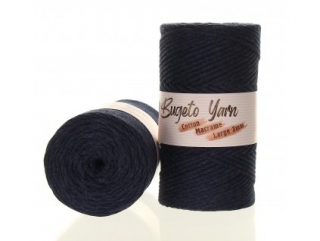 Cotton Macrame Large 3mm 206 šedomodrá