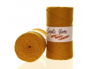 Cotton Macrame Large 3mm 408 hořčicová