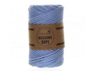 Rope 4mm 201 světle modrá