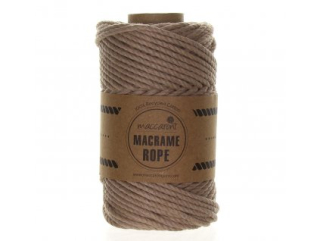Rope 4mm 305 světle hnědá
