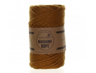 Rope 4mm 408 hořčice