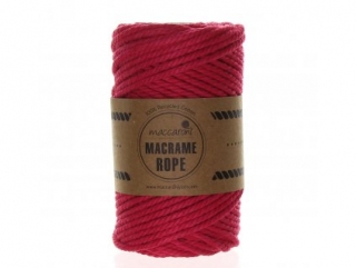 Rope 4mm 505 malinová