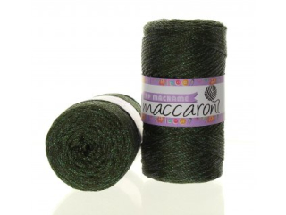 PP Macrame Lurex 2876 tmavě zelená - skladem 1ks 