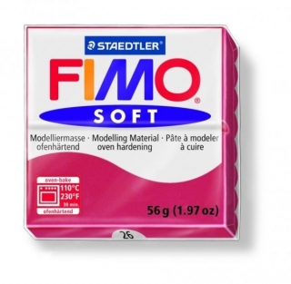 FIMO SOFT 26 třešňově červená