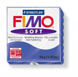 FIMO SOFT 33 oslnivá modrá