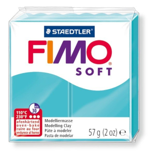 FIMO SOFT 39 tyrkysová