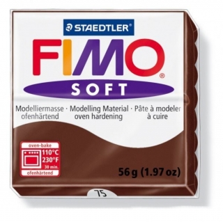 FIMO SOFT 75 čokoládová