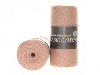 Cord Abigail 3mm 06-912 starorůžová