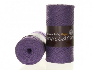 Cord Abigail 3mm 28-404 světle fialová