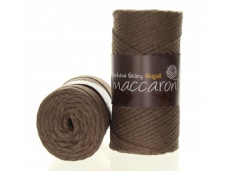 Cord Abigail 3mm 37-303 hnědá melange