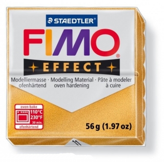 FIMO EFFECT 11 metalická zlatá / kovový vzhhled/