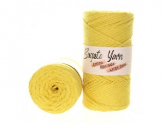Cotton Macrame Large 3mm 406 žlutá