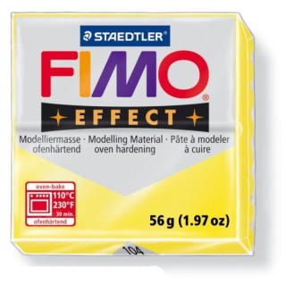 FIMO EFFECT 104 transparentní žlutá
