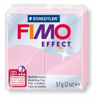 FIMO EFFECT 205 pastelová růžová růže