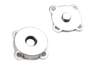 Magnetické zapínání 18mm NIKL našívací