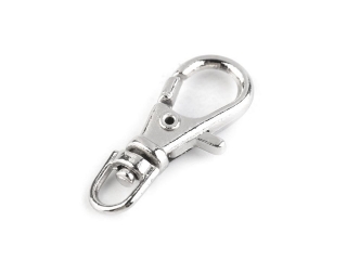 Karabina průvlek 4mm Nikl