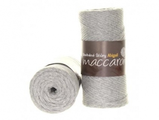 Cord Abigail 3mm 18 -701 světle šedá