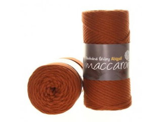 Cord Abigail 3mm 40-1115 rezavě hnědá 