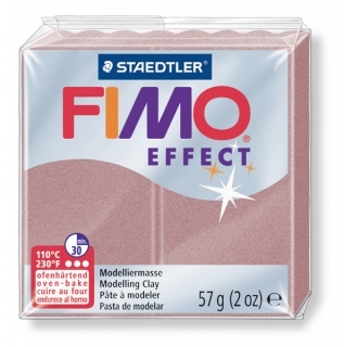 FIMO EFFECT 207 růžovozlatá perleťová 