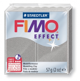FIMO EFFECT 817 stříbrná perleťová 