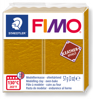 FIMO EFFECT LEATHER 179 okrová