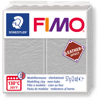 FIMO EFFECT LEATHER 809 holubí šedá