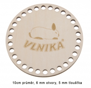Dno 10cm kruh bříza 6mm 