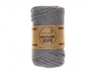 Rope 4mm 102 šedá 
