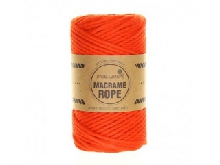 Rope 4mm 407 oranžová 