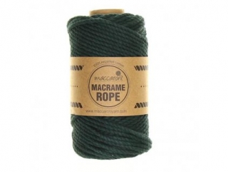 Rope 4mm 909 tmavě zelené